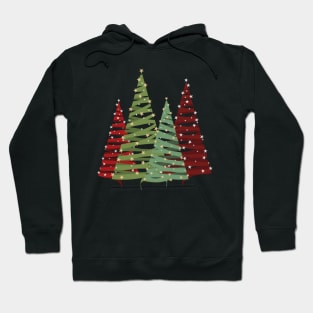 Christmas trees Hoodie